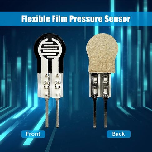 2Pcs DF9-40 Flexible High Precise Force Sensing, Resistance-Type Thin Film Pressure Sensor, Force Sensor Module for Detect and Measure a Relative Change (0-500g) in Saudi Arabia
