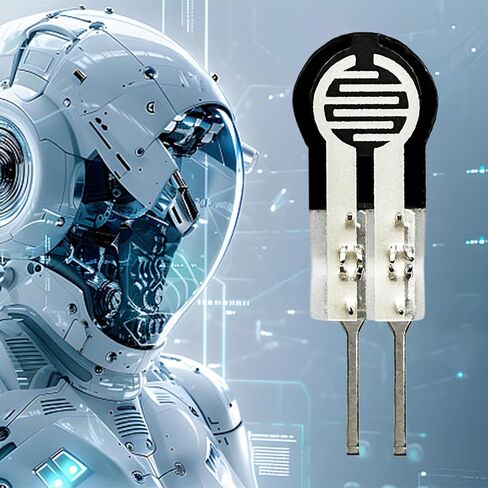 2Pcs DF9-40 Flexible High Precise Force Sensing, Resistance-Type Thin Film Pressure Sensor, Force Sensor Module for Detect and Measure a Relative Change (0-500g) in Saudi Arabia
