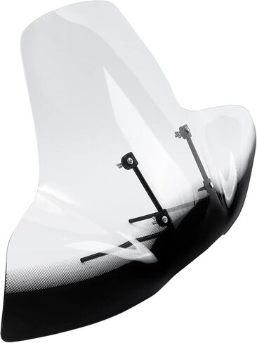 TCMT Motorcycle Large Windshields Clear Windscreen 7/8" 1" Handlebars Mounts Fit For Polaris Arctic Cat Honda Yamaha Can-Am Kawasaki ATVs in Saudi Arabia