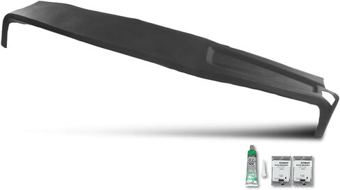 Dashboard Cover Compatible with Dodge Ram 2002-2005 Black Plastic in Saudi Arabia