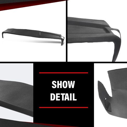 Dashboard Cover Compatible with Dodge Ram 2002-2005 Black Plastic in Saudi Arabia