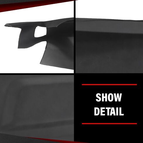 Dashboard Cover Compatible with Dodge Ram 2002-2005 Black Plastic in Saudi Arabia