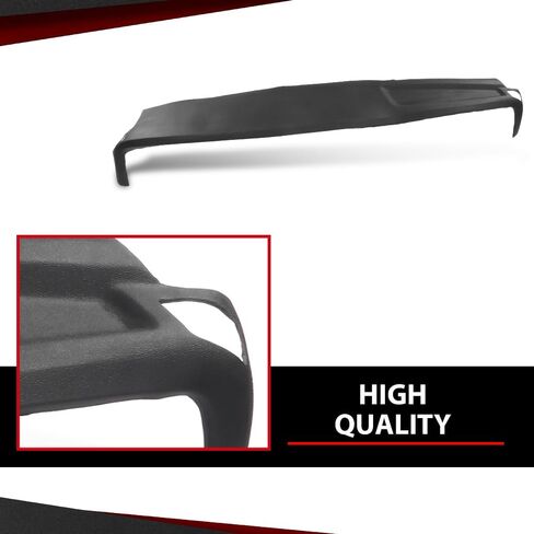 Dashboard Cover Compatible with Dodge Ram 2002-2005 Black Plastic in Saudi Arabia