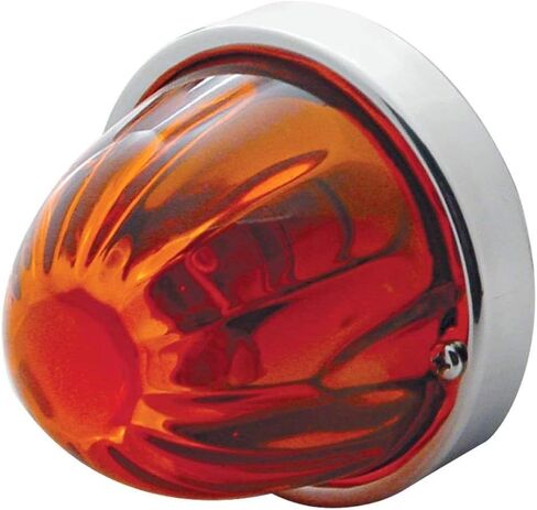 United Pacific 32154 Truck Cab Light Conversion Kit ، Grakon 1000 Style ، عدسة العنبر الداكنة ، مع عدسة زجاجية بطيخ وقاعدة 1157 in Saudi Arabia