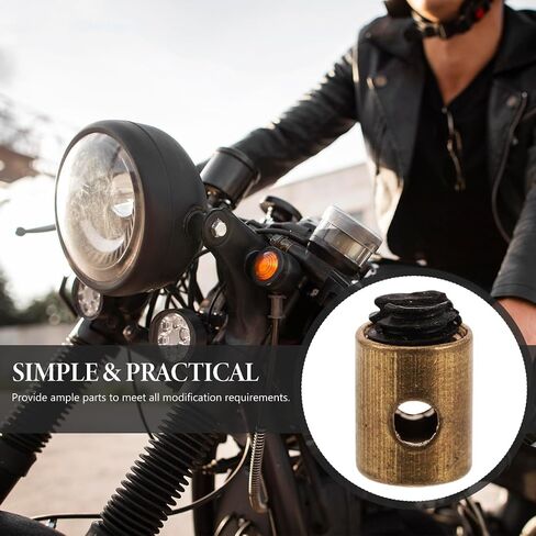 Cabilock Clutch Line Core Clamp Kit 20pcs Metal Throttle Cable Nipples Universal Fit for Motorcycle and Scooter in Saudi Arabia