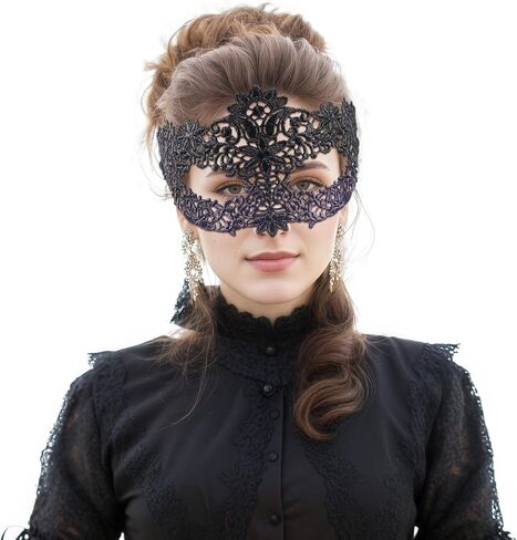 elegant halloween costume mask for women and men - venetian party Mardi Gras masquerade masks in Saudi Arabia