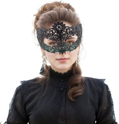elegant halloween costume mask for women and men - venetian party Mardi Gras masquerade masks in Kuwait