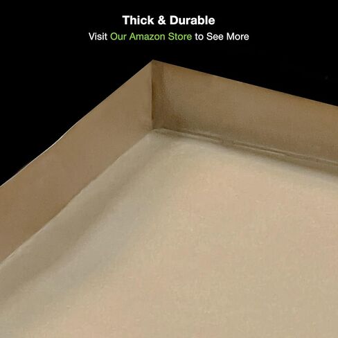 GuineaLoft™ 2x1ft Cage Bottom (8-Pack) - Water-Resistant Kraft Paper, Small 2x1ft Cage Liner Bottom, Disposable, Eco-Friendly - Guinea Loft Exclusive in Kuwait