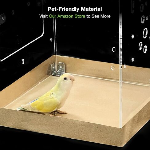 GuineaLoft™ 2x1ft Cage Bottom (8-Pack) - Water-Resistant Kraft Paper, Small 2x1ft Cage Liner Bottom, Disposable, Eco-Friendly - Guinea Loft Exclusive in Kuwait