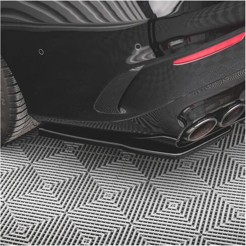 الناشر الخلفي الناشر الخشن canard canard spoiler ABS Gloss أسود متوافق مع Benz CLA-Class C118 CLA35 CLA45 AMG 2021 2022 2023+ ، Binbin06792 Store in Kuwait