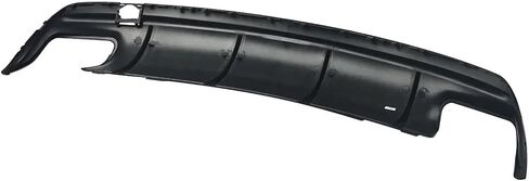الناشر الخلفي الأسود مع نصائح العادم المتوافقة مع بنز C117 W117 CLA200 CLA260 CLA45 AMG 2012-2018 صفيحة متزلج على الوفير ، مجموعة ، binbin06792 متجر in Kuwait