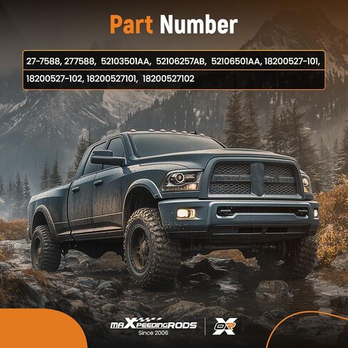 maxpeedingrods بديل التوجيه التوجيه البديل لداكوتا دورانجو/داكوتا 4WD 1997-1999 ، 27-7588 52103501AA in Saudi Arabia