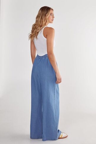 Women's Chambray Pull on Pants in Saudi Arabia