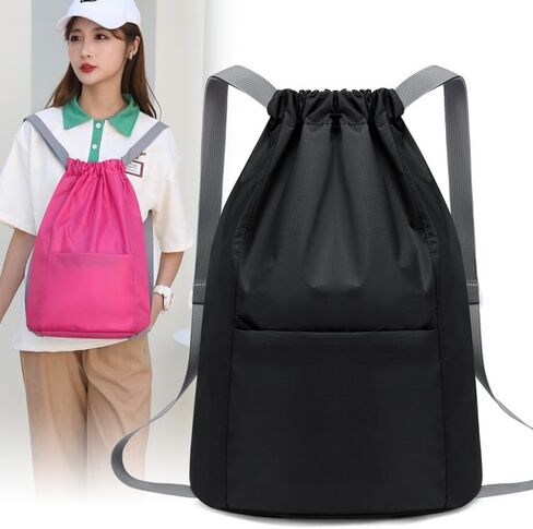 Oxford Cloth Drawstring Bag Sports And Fitness Bag Large Capacity Leisure Backpack in Saudi Arabia