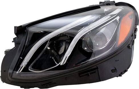 Garage-Pro Driver Side LED Headlight for Mercedes Benz E300 4Matic Base 2017-2019 With bulb(s) For Models Without Active Lighting Replaces# 2139066901 in Saudi Arabia