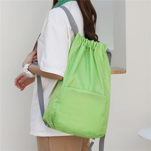 Oxford Cloth Drawstring Bag Sports And Fitness Bag Large Capacity Leisure Backpack in Saudi Arabia
