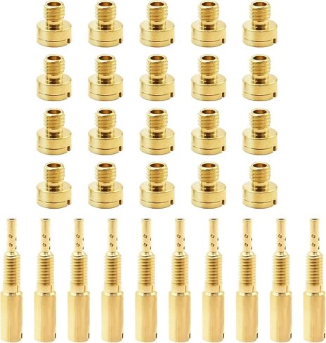 30 PCS Carburetor Main Slow Jet Kit ، استبدال Mikuni N100.604 VM16 VM29 VM33 TM33-8012 TM36-68 TM40-6 in Saudi Arabia