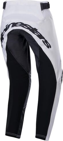 جهاز Alpinestars Racer Lucent White/Neon Red/Yellow Fluo Youth Moto Gear Set - Pant and Jersey Combo in Kuwait