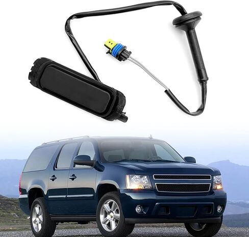 Rear Liftgate Release Switch Button (15106857) - Compatible with 2007-2014 Chevy Suburban/Tahoe, GMC Yukon XL, Escalade ESV, Replaces #901-156 & OEM 15106857 in Saudi Arabia