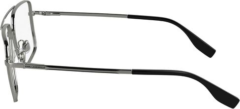 KARL LAGERFELD KL357 041 SILVER 56/15/140 Men's Eyeglasses, 041 Silver, 56/15/140 in Saudi Arabia