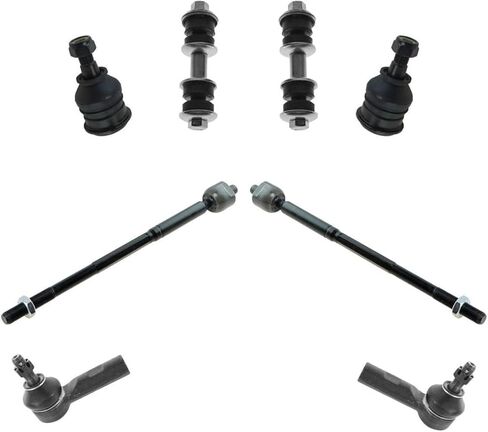Front Ball Joint Sway Bar Tie Rod Steer Suspension Kit 8 Piece for Scion for xA 1.5L 2004-2006 for xB 1.5L 2004-2006,for Toyota for Echo 1.5L 2003-2005 in Saudi Arabia