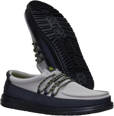 Heydude Men's Wally Guard Slip-on Shofers | أحذية ماء طارد غير رسمي للرجال | سهلة السفر أحذية جاهزة in Saudi Arabia