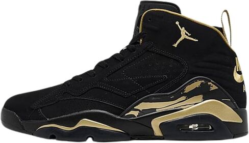 Jordan Air MVP Mens Basketball Shoes, Black/Metallic Gold-Anthracite in Saudi Arabia
