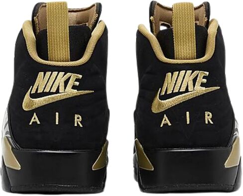 Jordan Air MVP Mens Basketball Shoes, Black/Metallic Gold-Anthracite in Saudi Arabia