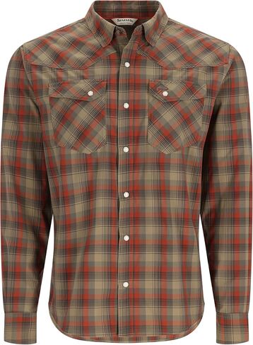 Simms Men's Challenger Long Sleeve Shirt in Saudi Arabia