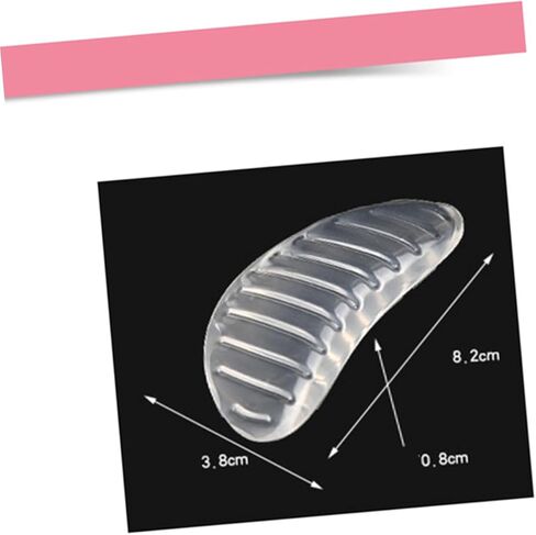 تدعم قوس هلام شفاف النعال للنساء منصات التدليك غير المتزلج للتصحيح لتصحيح اللصق الذاتي للراحة والراحة in Kuwait