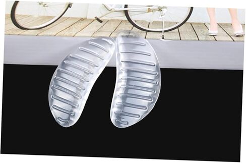 تدعم قوس هلام شفاف النعال للنساء منصات التدليك غير المتزلج للتصحيح لتصحيح اللصق الذاتي للراحة والراحة in Kuwait