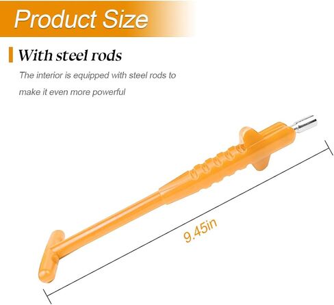 Car Tyre Valve STEM STER ، NO SCRAND AUTO VALVE STEM REMOVER & Installer CORE TOOL ، إكسسوارات أداة إصلاح صمام الإطارات ، Universal for SUV Motorcycle Truck (RED) in Saudi Arabia