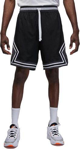 Jordan Dri-FIT Sport Men's Woven Diamond Shorts (Gym Red/Black/White/Black, FB7580-687) Size Medium in Saudi Arabia