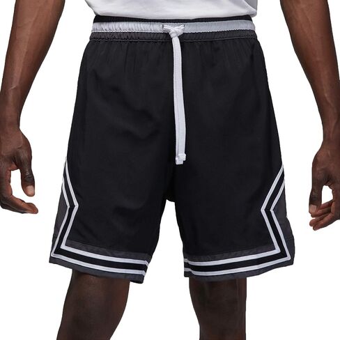 Jordan Dri-FIT Sport Men's Woven Diamond Shorts (Gym Red/Black/White/Black, FB7580-687) Size Medium in Saudi Arabia