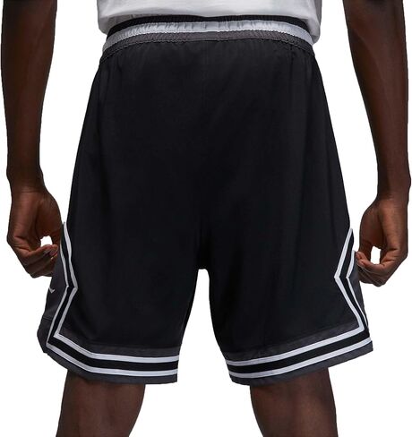 Jordan Dri-FIT Sport Men's Woven Diamond Shorts (Gym Red/Black/White/Black, FB7580-687) Size Medium in Saudi Arabia