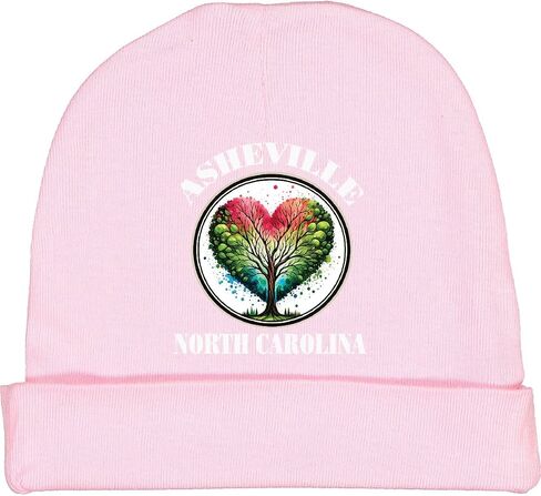Inktastic Asheville NC Fall Travel Baby Beanie Hat in Saudi Arabia