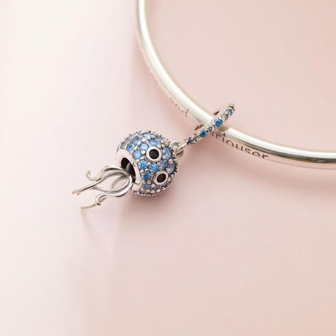 925 سحر الفضة الاسترليني للنساء الأساور وموضة القلادة تخليص سحر الخرز لأخوات ابنة الأم هدية المجوهرات in Kuwait