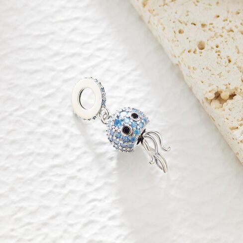 925 سحر الفضة الاسترليني للنساء الأساور وموضة القلادة تخليص سحر الخرز لأخوات ابنة الأم هدية المجوهرات in Kuwait