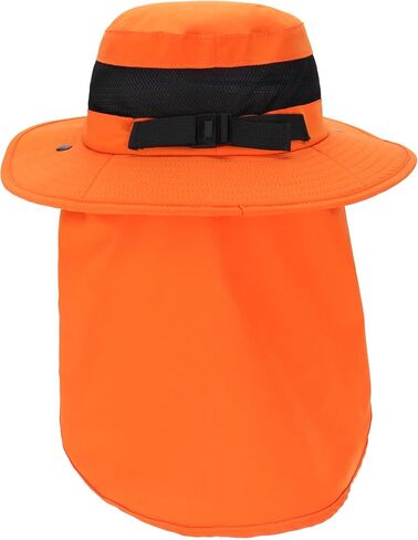 Connectyle Men's Men Quick Dry Upf 50+ Sun Hat مع قبعة دلو عريضة للرقبة قابلة للإزالة in Kuwait