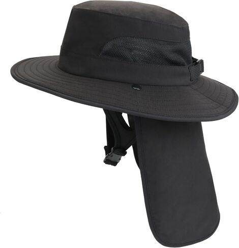 Connectyle Men's Men Quick Dry Upf 50+ Sun Hat مع قبعة دلو عريضة للرقبة قابلة للإزالة in Saudi Arabia