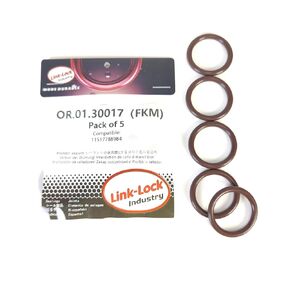 5PCS FKM Viton OR.01.30017 Engine Intake Pipe O-Ring 11517788984 for BMW M47 M57 in Kuwait