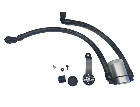 J&L Oil Separator Co. Oil Separator 3.0 Driver Side Compatible with 2018-2021 Mustang GT and 2019 Bullitt (Black) in Saudi Arabia