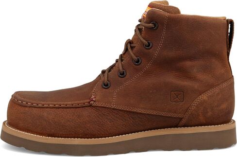 Twisted X Men's 6" Work Boot, Moc Toe Nano Toe in Saudi Arabia