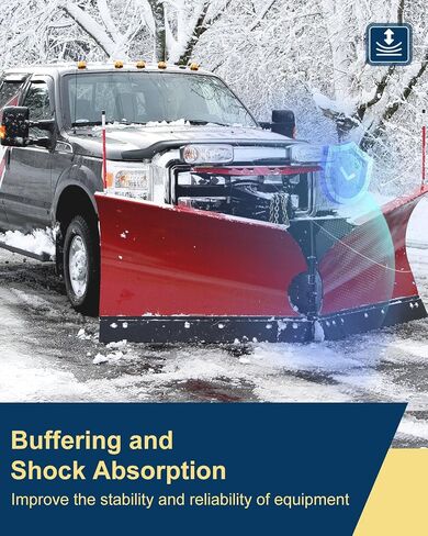 طقم الربيع المطاطية المطاطية المرنة استبدال 27351 ، محراث الربيع ملاءمة لضواحي غرب محراث فيشر منزل Poly Plow 3pcs in Saudi Arabia