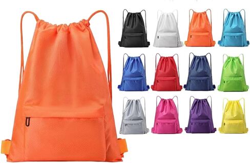 Sports Drawstring Backpack Lightweight Outdoor Backpack Hiking Camping Backpacks Easily Store Items While Traveling in Saudi Arabia