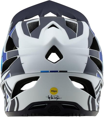 Troy Lee Designs Stage Adult Mountain Bike Downhill Enduro Helmet W/MIPS, Signature Black, Medium/Large in Saudi Arabia