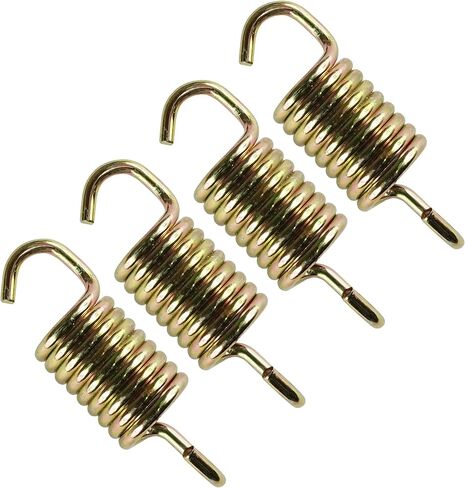 Caltric 4x العادم كاتم الصوت Spring متوافق مع Polaris 7041804 in Saudi Arabia