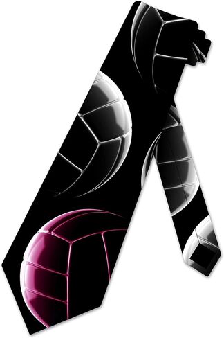 Three Rooker Sports Ties Mens Volleyball Necktie Stacked Tie College in Saudi Arabia
