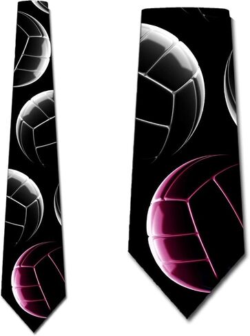 Three Rooker Sports Ties Mens Volleyball Necktie Stacked Tie College in Saudi Arabia