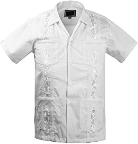 Maximos Guayabera Kids Toddler Junior Beach Wedding Baptism Button-Up Casual Dress Shirt in Saudi Arabia